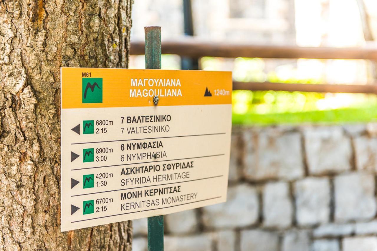 «Σκλάβας Χνάρι» Παραδοσιακός Ξενώνας Apartment Magouliana ภายนอก รูปภาพ